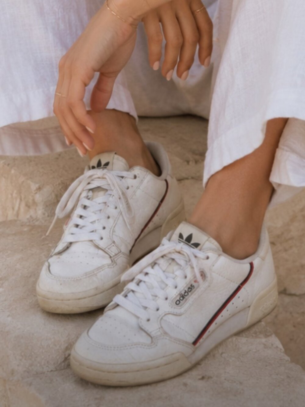 adidas originals continental 80 leather sneakers white red navy size 8